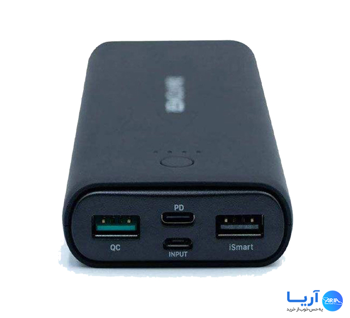 قیمت و خرید پاوربانک راوپاور مدل RP-PB191 ظرفیت 20100 میلی آمپر ساعت | فروشگاه آریا قیمت و خرید پاوربانک راوپاور مدل RP-PB191 ظرفیت 20100 میلی آمپر ساعت | فروشگاه آریا
